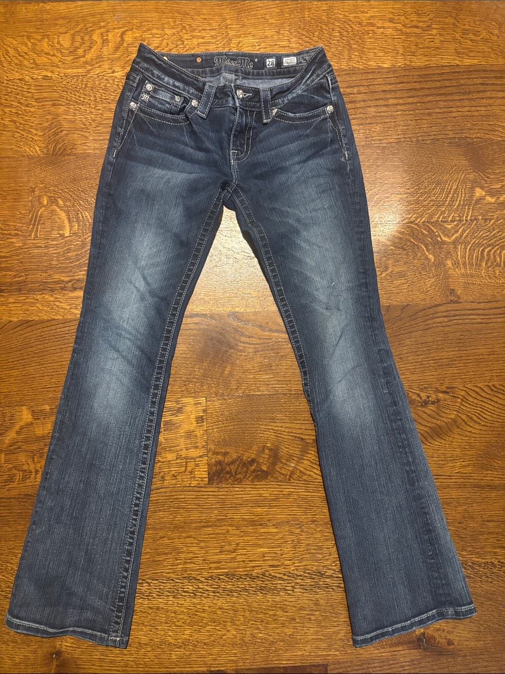 Miss Me Dark Indigo Bootcut Jeans